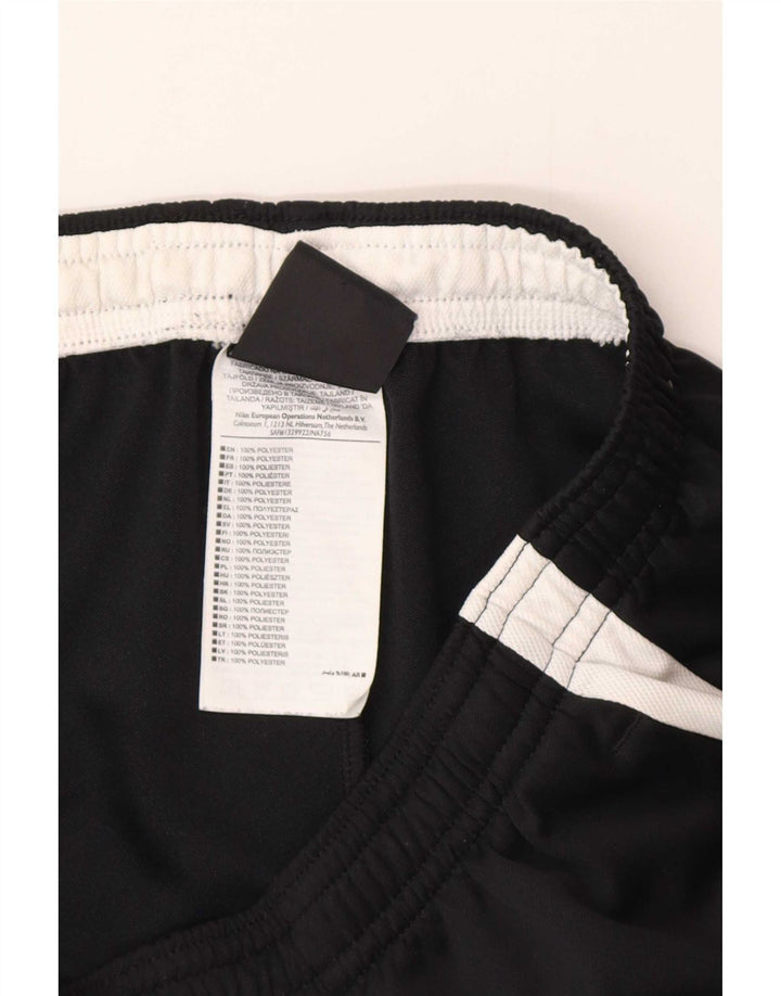 Nike muške Dri Fit hlače za trenirku male crne poliesterske boje