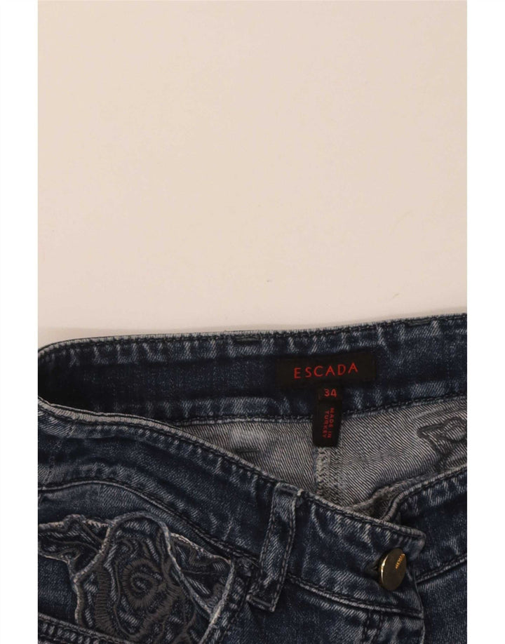 Ženske traperice Escada Bootcut EU 34 XS W28 L32 Plave