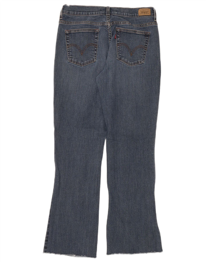 Levi's ženske 515 Bootcut traperice US 8 srednje W28 L30 plavi pamuk