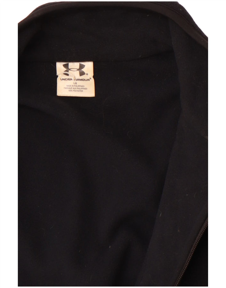UNDER ARMOUR Ženska flis jakna UK 16 Veliki crni poliester