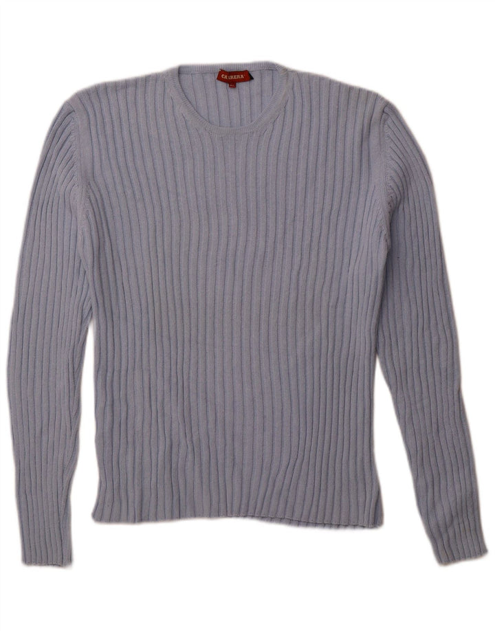CARRERA Mens Crew Neck Jumper Sweater XL Blue Cotton
