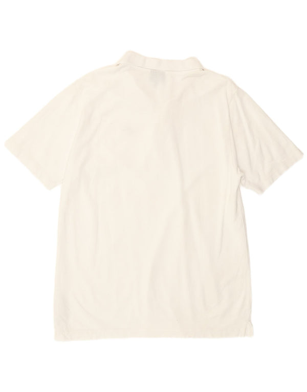 Ellesse Mens Polo Shirt XL White Cotton