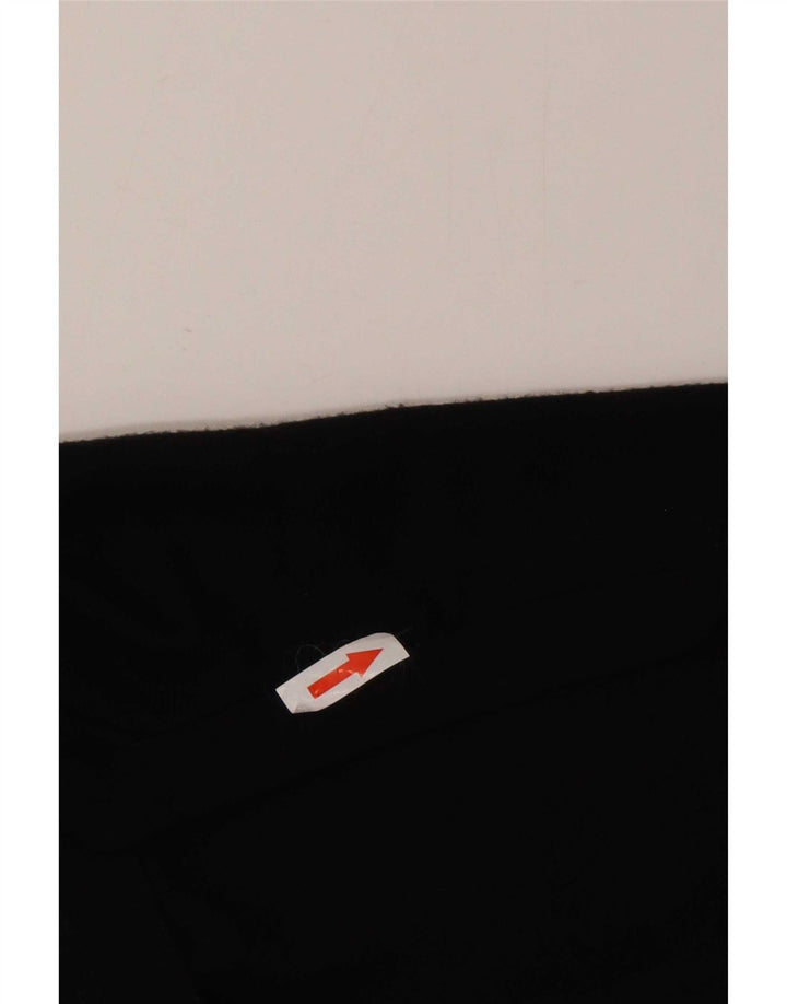 Zara ženski kardigan pulover UK 16 Large Black Rayon