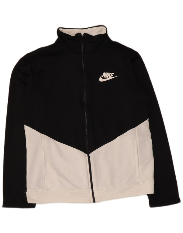 Nike Boys Trenirka Gornja jakna 13-14 godina XL crna poliesterska boja