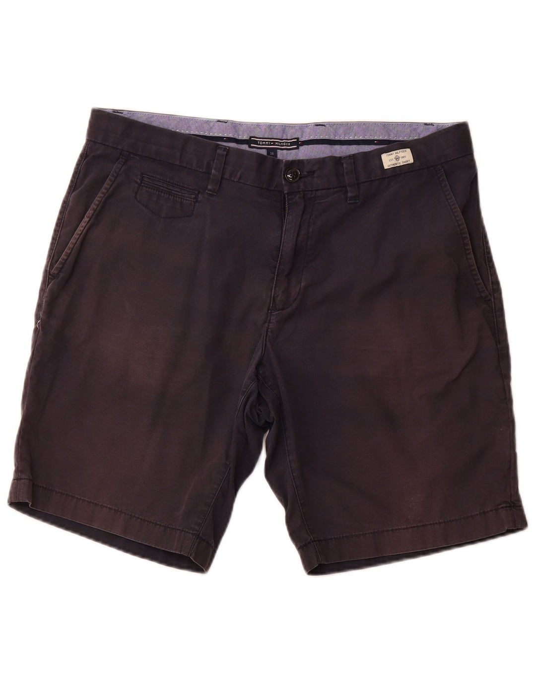 TOMMY HILFIGER Muške chino kratke hlače W36 Veliki tamnoplavi pamuk