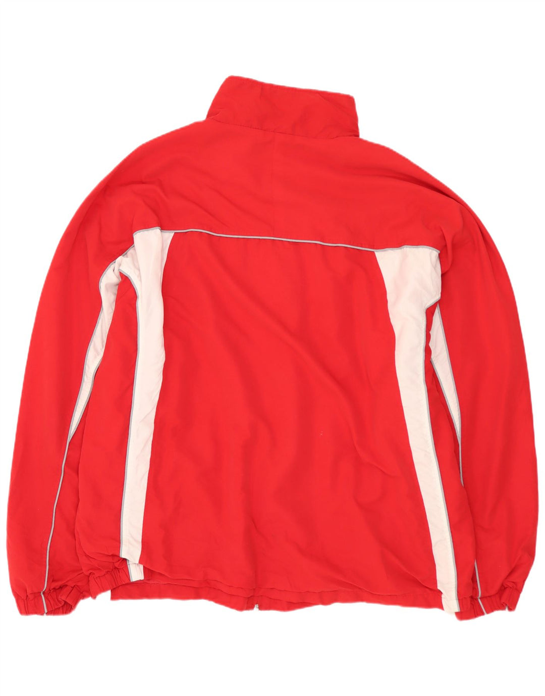 ASICS muška gornja jakna trenirke s grafičkim motivima 2XL poliester crvene boje