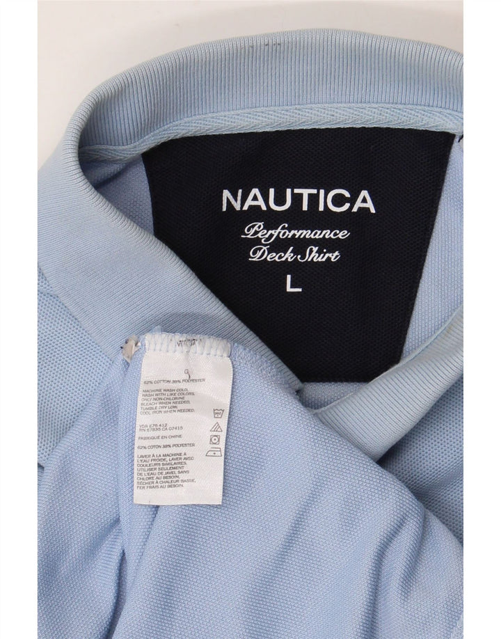 Nautica muška polo majica Large Blue Pamuk