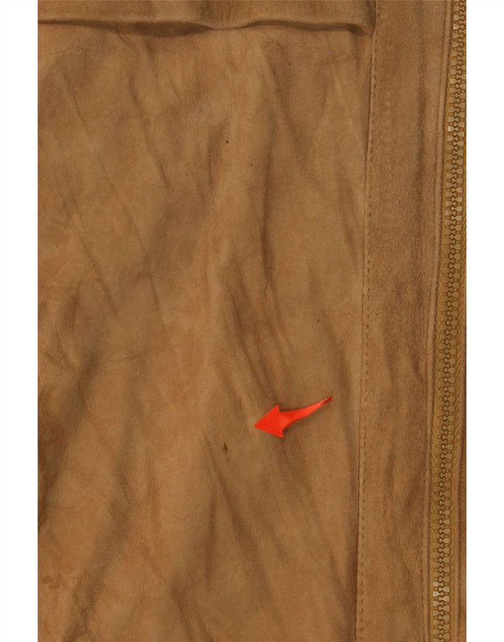 VINTAGE muška jakna s ovčicama UK 38 srednje smeđa