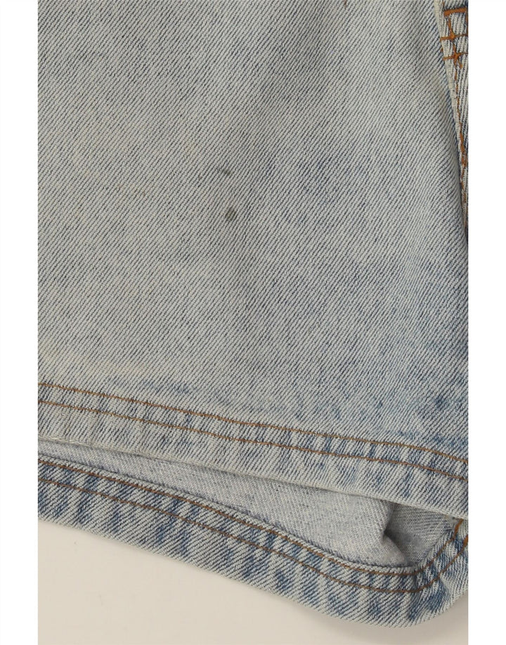 VINTAGE Ženske traper kratke hlače W32 Large Blue
