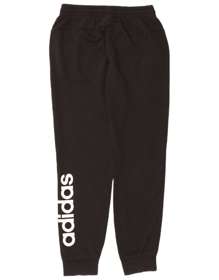 ADIDAS Ženske grafičke trenirke Hlače Joggers UK 12/14 srednje crne