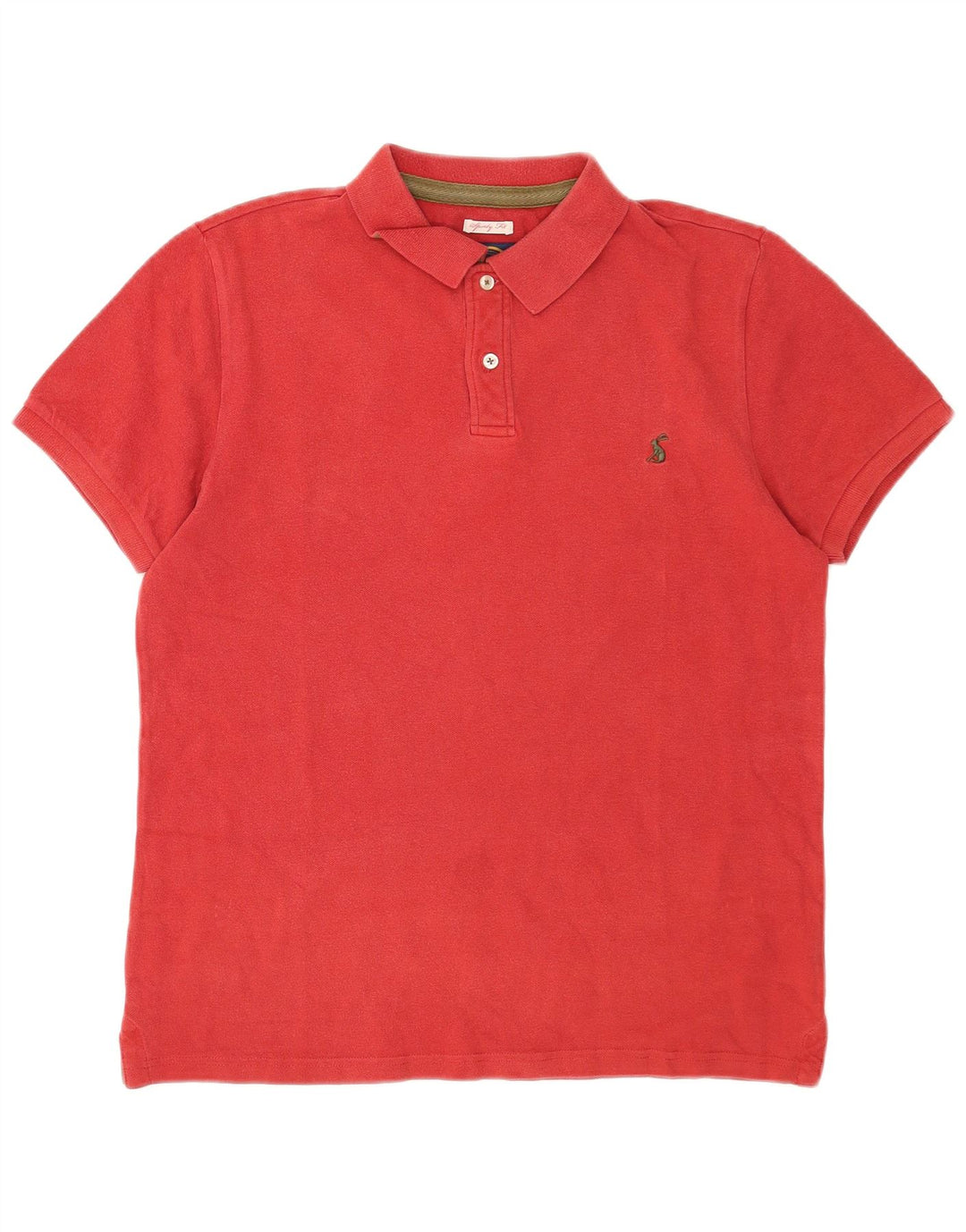 Joules muška polo majica srednje crvene boje od pamuka