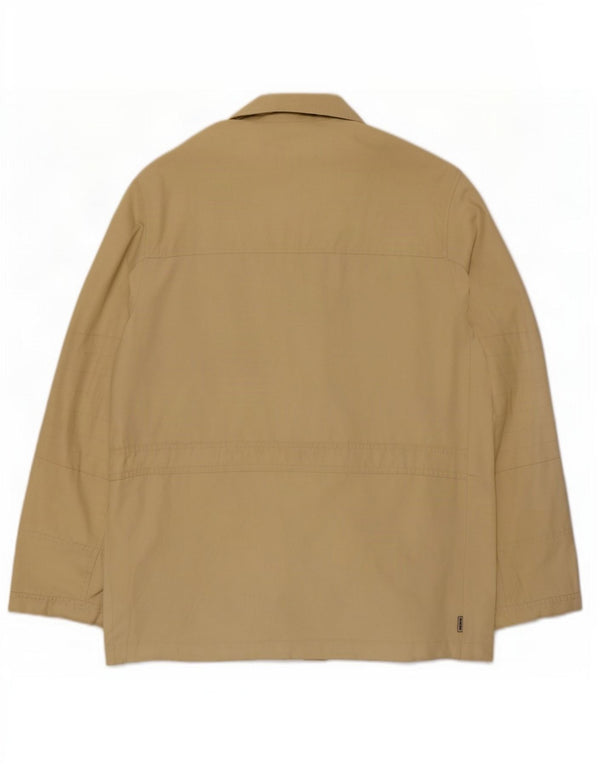 Geox ženska jakna Respira Utility UK 42 XL bež pamuk