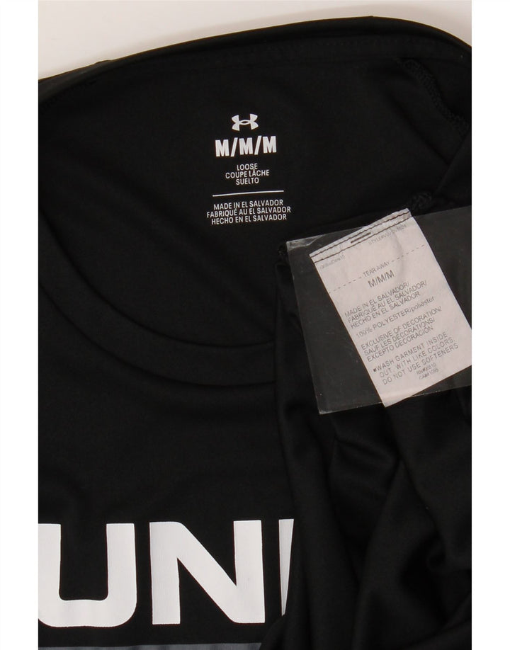 Under Armour muška grafička majica kratkih rukava srednji crni poliester