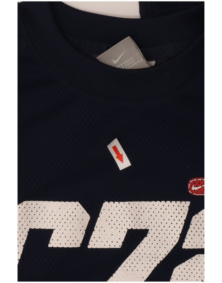 Nike Mens Cor72z Graphic Majica dugih rukava Mala tamnoplava poliester
