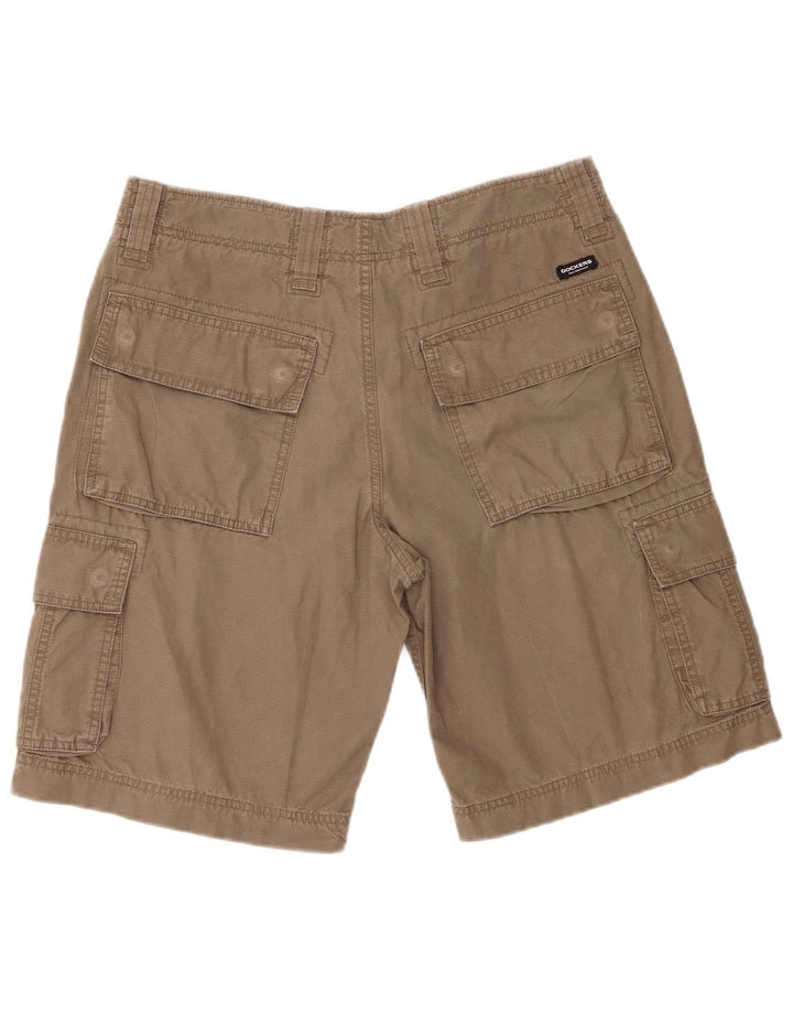 Dockers muške udobne kargo kratke hlače W31, srednji kaki pamuk