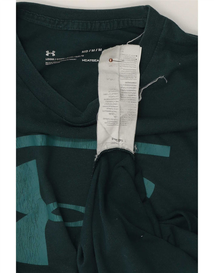 Under Armour muška grafička majica kratkih rukava Srednje zeleni pamuk