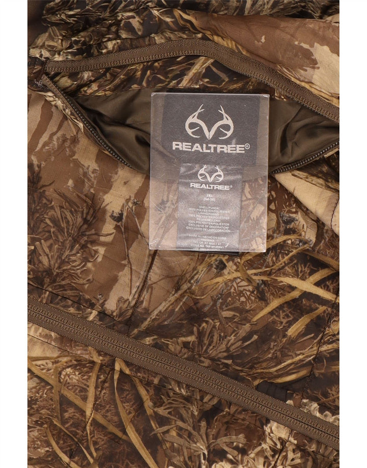 REALTREE Muška dvostruka jakna IT 54/56 3XL smeđa kamuflažna poliester