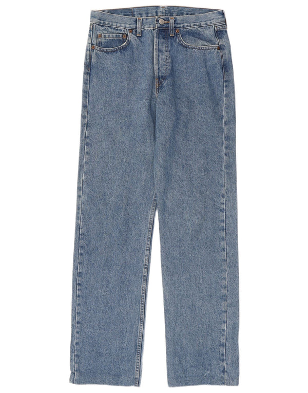 LEVI'S muške 501 ravne traperice W32 L32 plavi pamuk