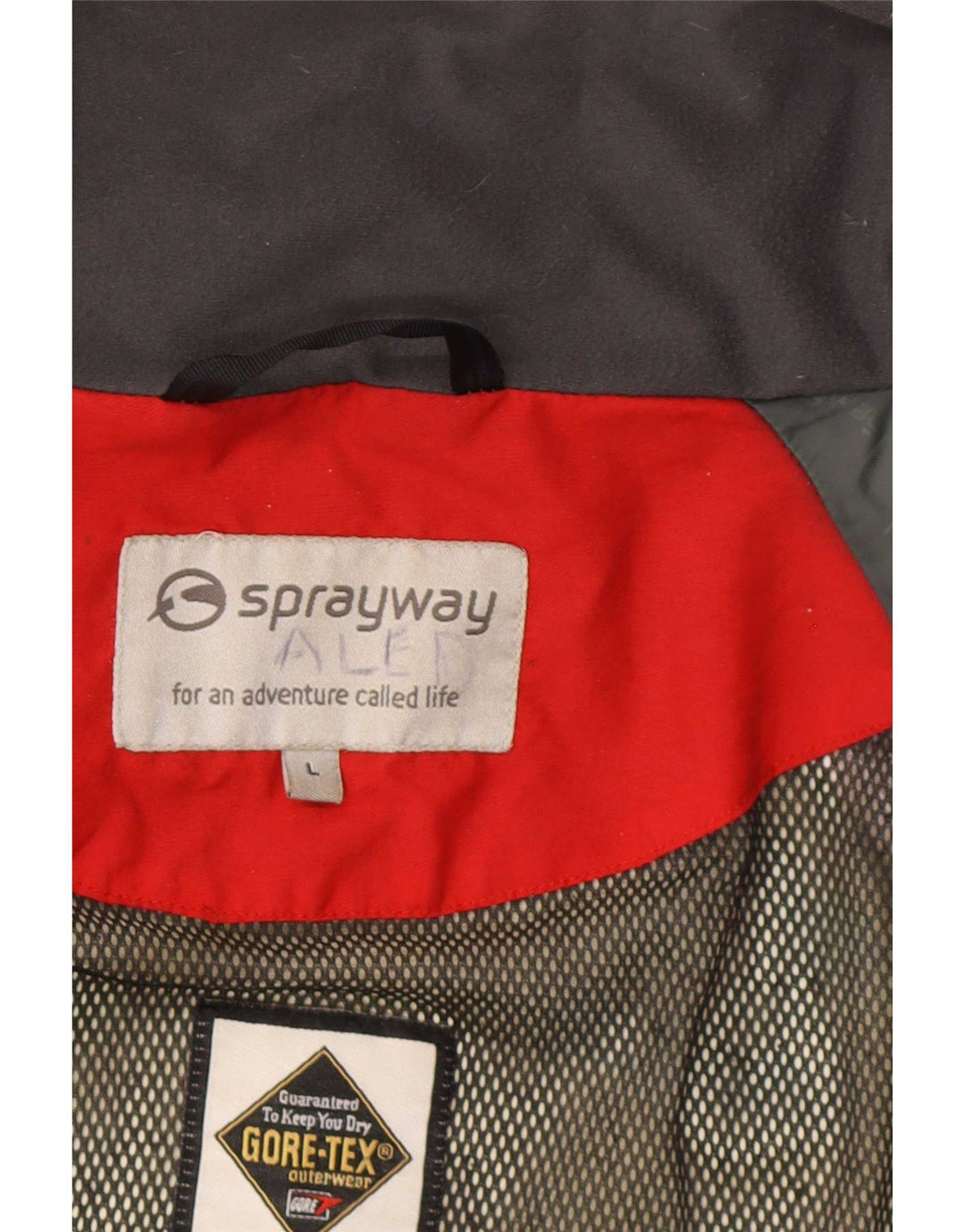Sprayway Muška Gore-Tex kišna jakna UK 40 Large Green Colourblock poliamid
