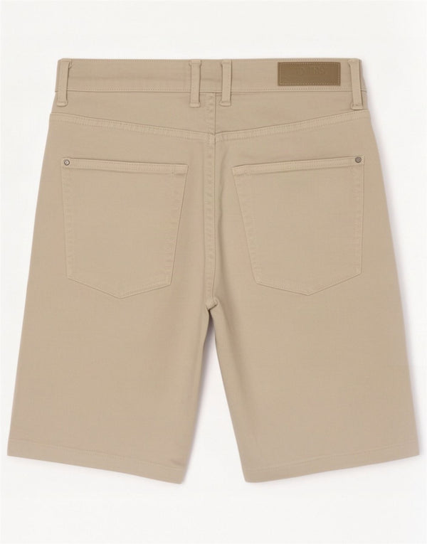 Zara Mens Casual Shorts EU 40 Medium W31 Beige Cotton