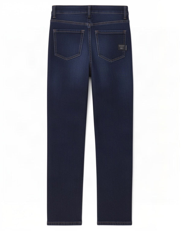 Marks & Spencer ženske ravne traperice Sienna UK 8 male W26 L25 tamnoplave