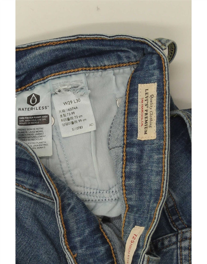 Levi's ženske 725 traperice visokog rasta W29 L30 plave