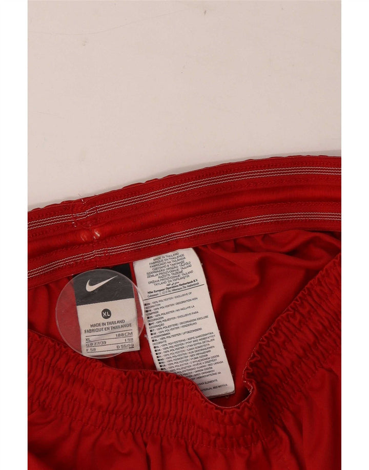 Nike muške grafičke sportske kratke hlače XL crveni poliester