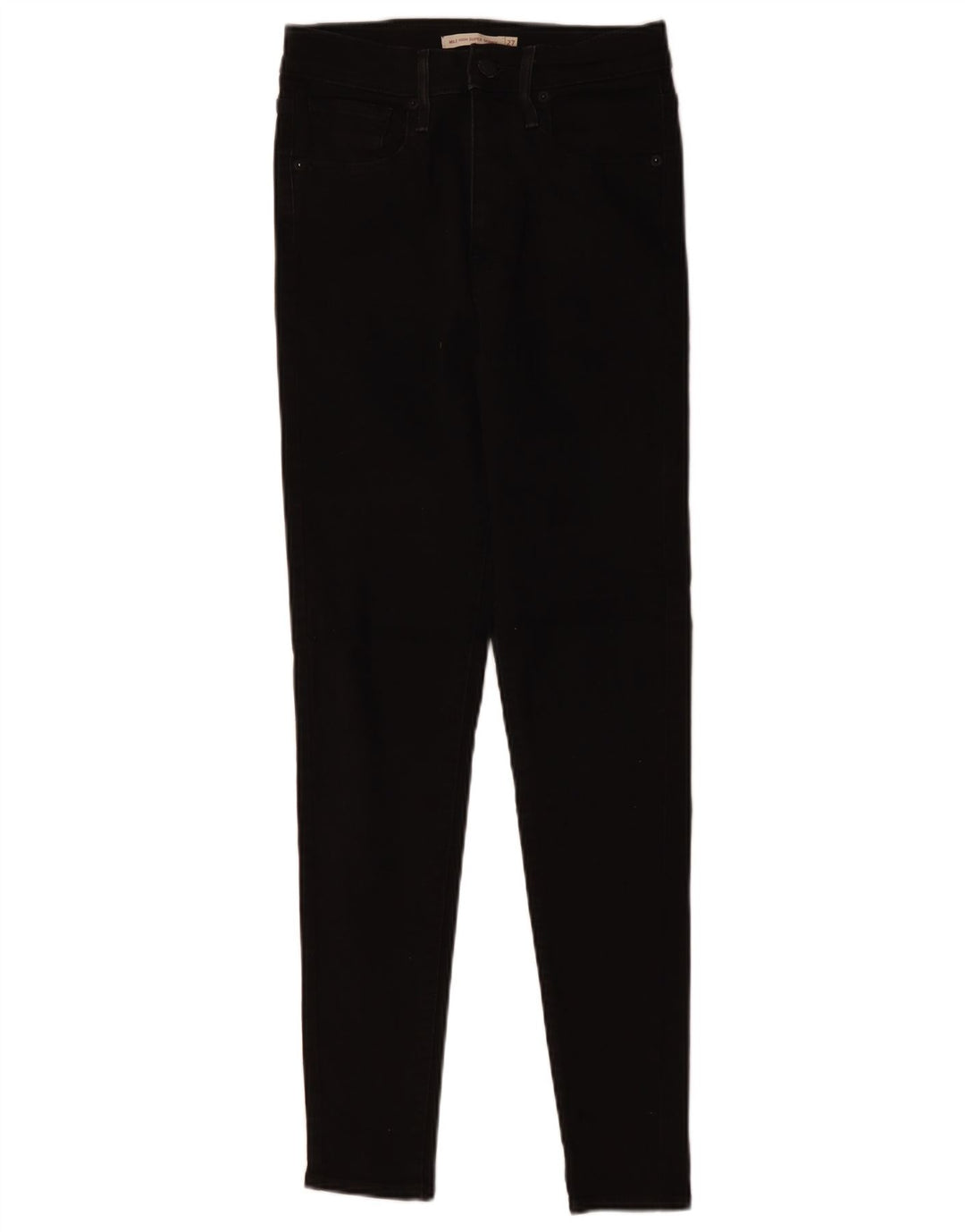 LEVI'S Ženske Mile High Super Skinny traperice W27 L29 crni pamuk