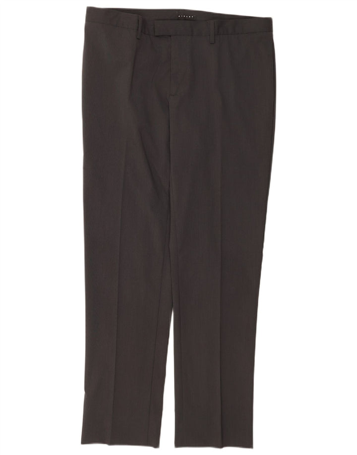 Sisley muško dvodijelno odijelo s 2 gumba IT 52 XL W36 L32 sivi poliester