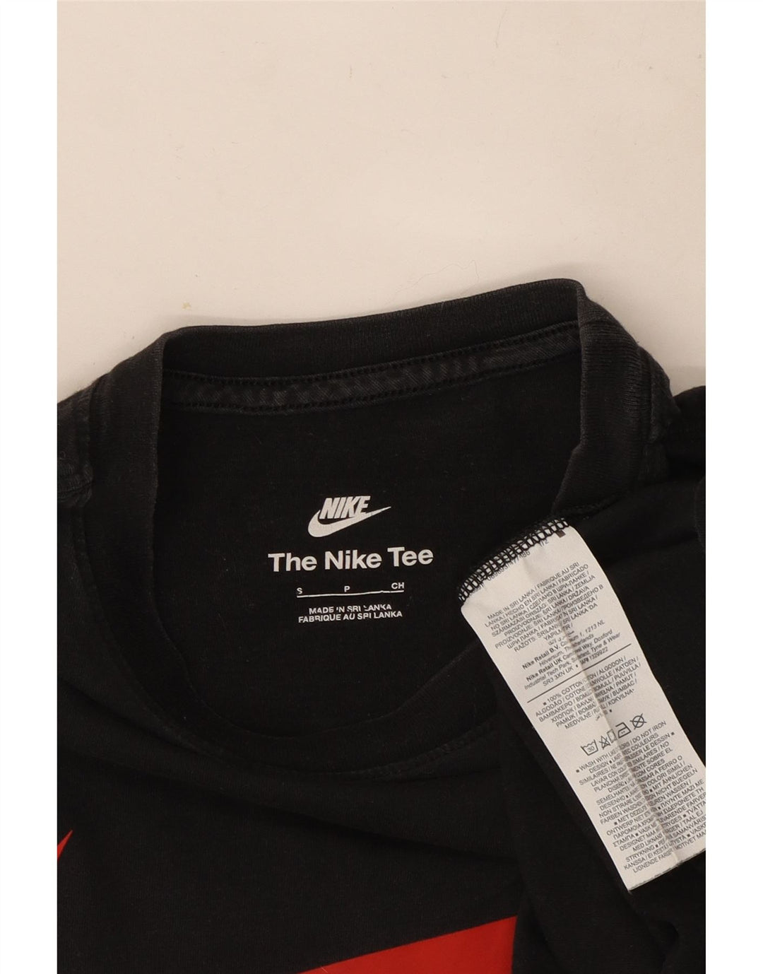 Nike Muška majica kratkih rukava s grafičkim motivima, mala, crna pamučna