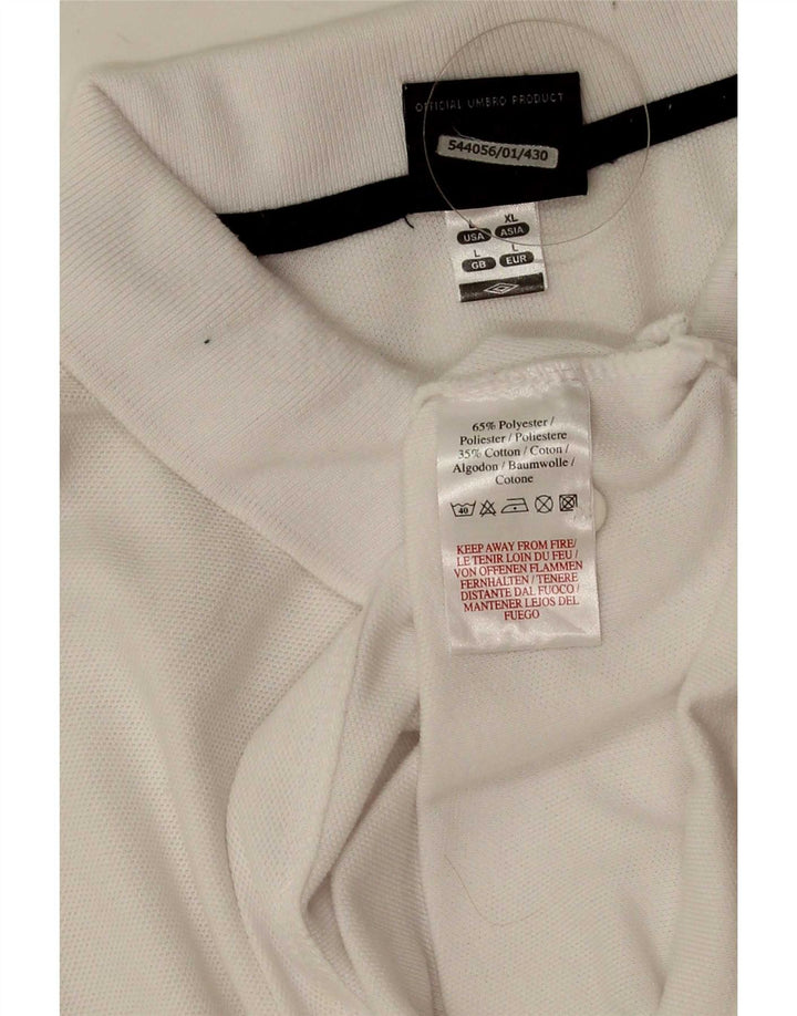 Umbro muška polo majica velika bijela poliester