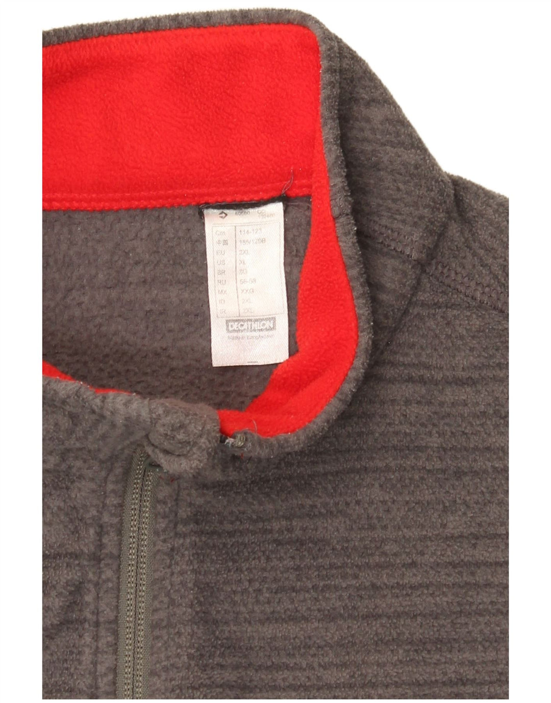 Decathlon muška jakna od flisa UK 42 XL siva