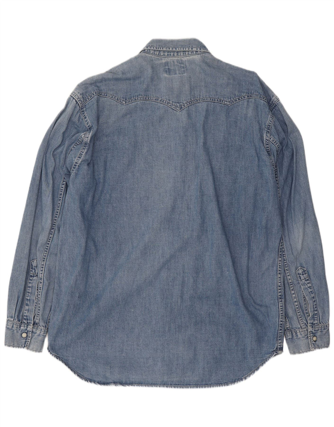 Levi's muška traper košulja velika plava pamučna boja