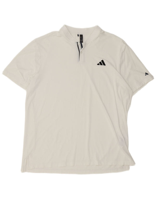 Adidas muška polo majica XL bijeli poliester