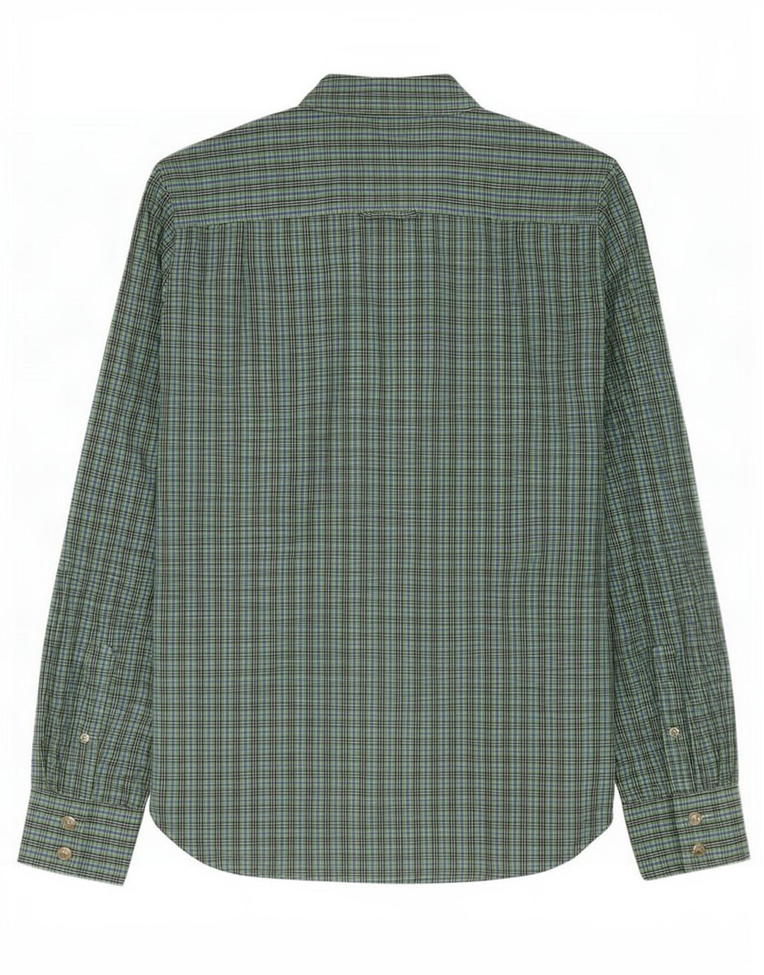Superdry muška košulja Large Green Gingham pamuk