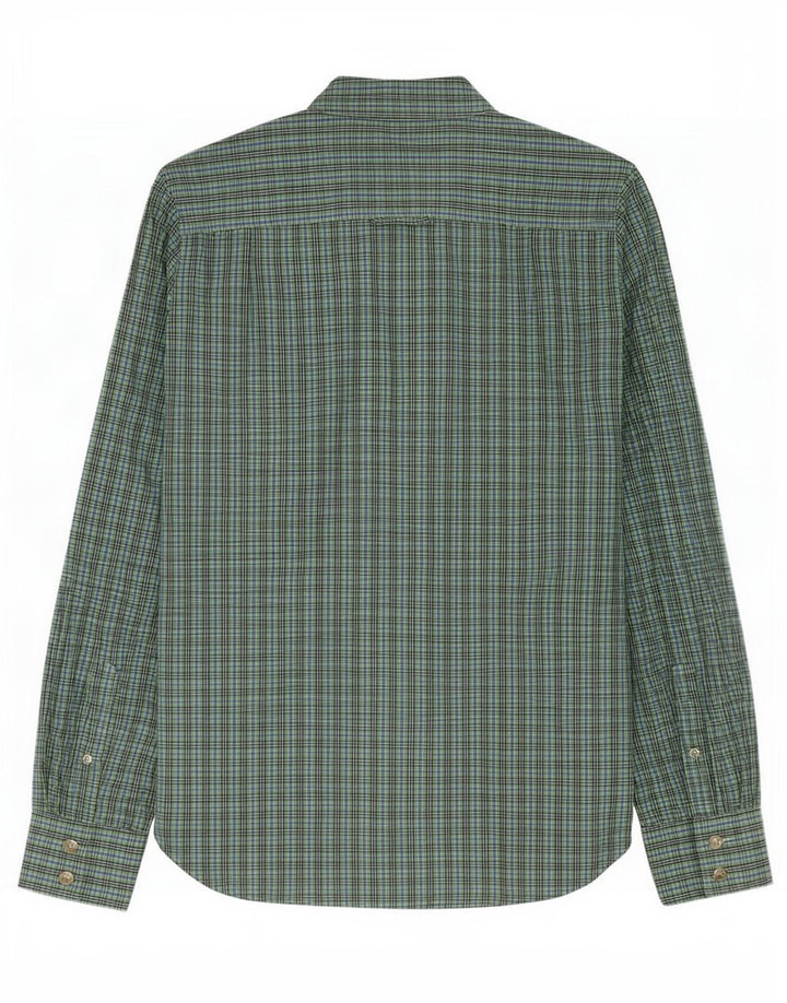 Superdry muška košulja Large Green Gingham pamuk