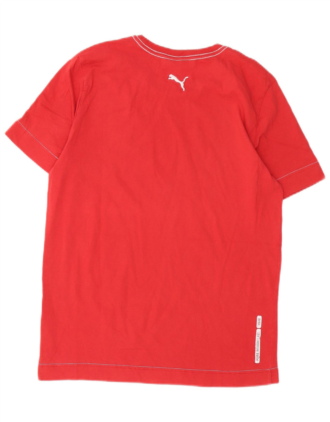 PUMA Muška majica kratkih rukava srednje srednje crvene boje