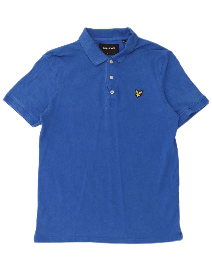LYLE & SCOTT Muška polo majica Srednje plavi pamuk