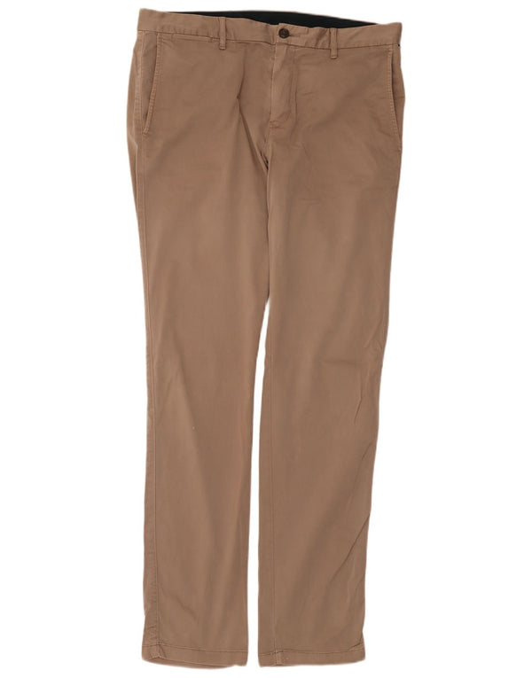 Tommy Hilfiger muške uske chino hlače W36 L34 bež pamuk