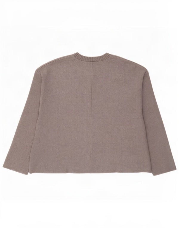 Zara ženska top bluza širokog kroja UK 16 velika siva