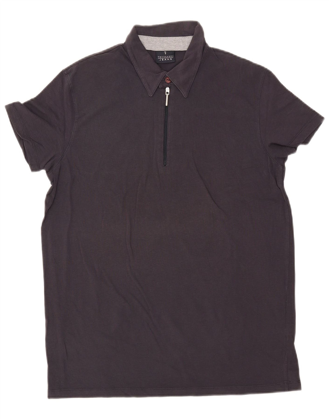 TRUSSARDI JEANS Muška polo majica velika tamnoplava pamuk