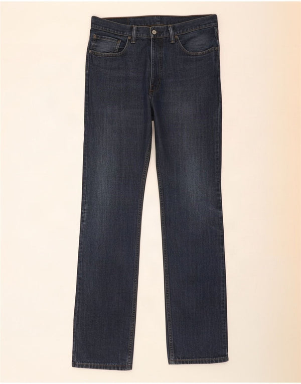 Levi's muške 505 ravne traperice W34 L36 tamnoplavi pamuk
