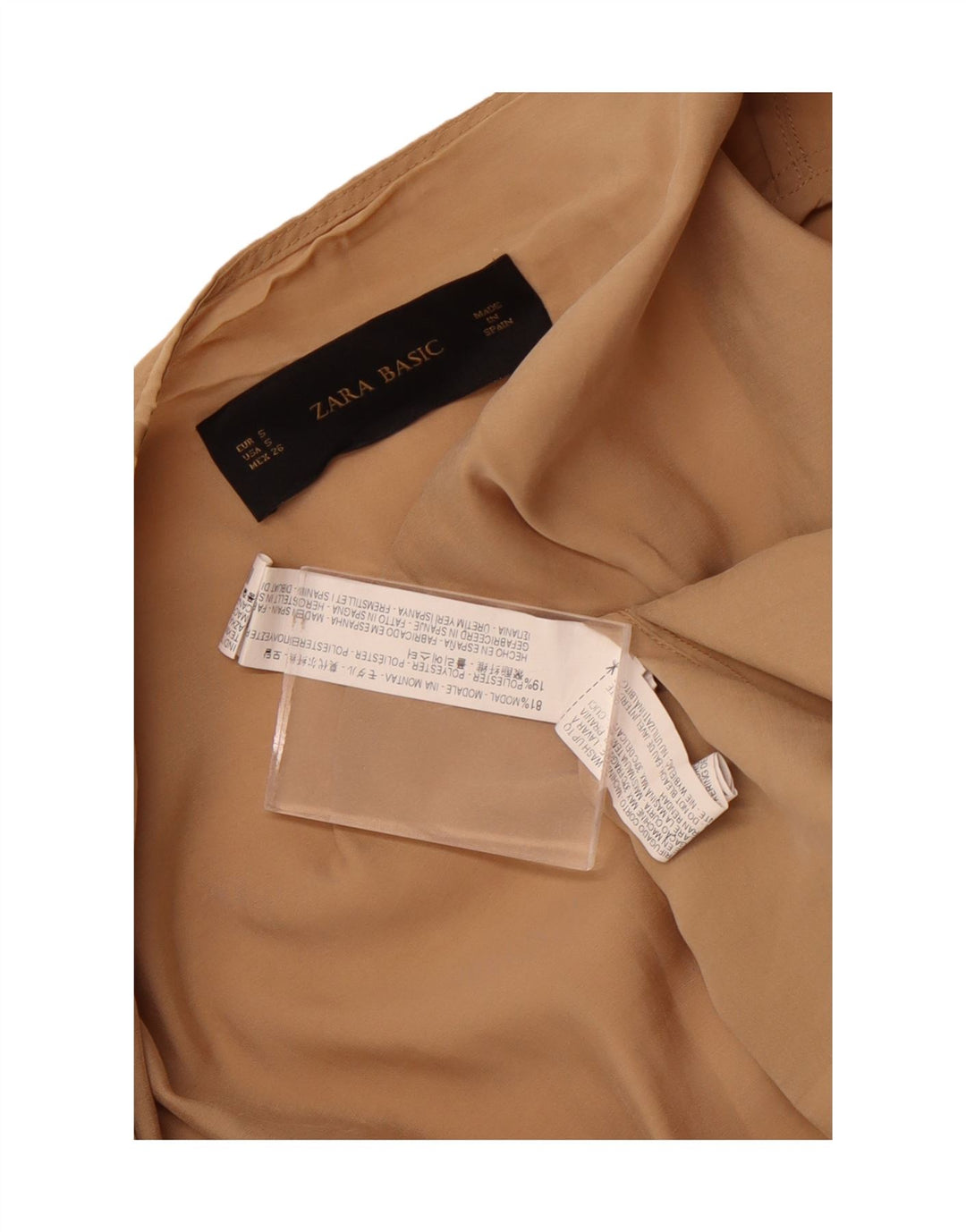 Zara ženski kaput UK 10 Small Beige Modal