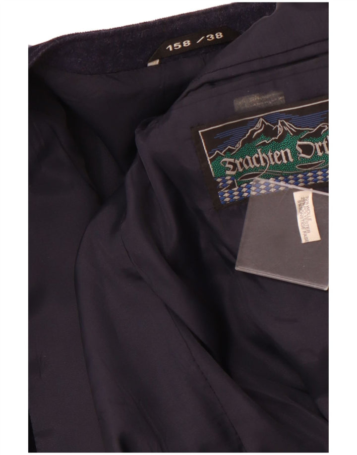 VINTAGE ženski blejzer sako IT 38 XS tamnoplave boje