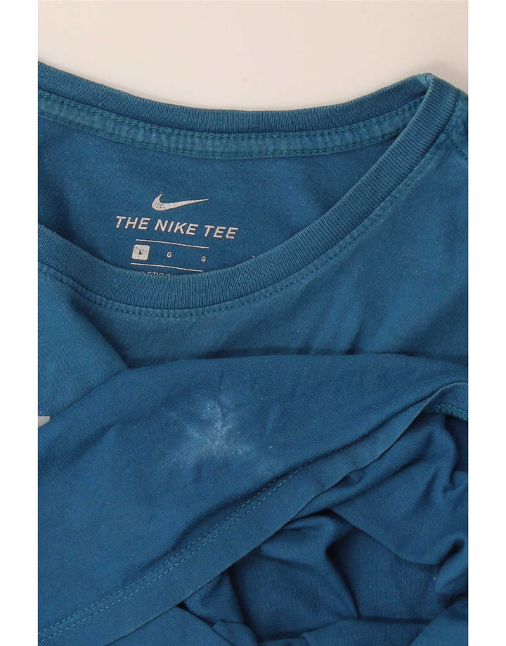 Nike muška velika plava majica s grafičkim motivima