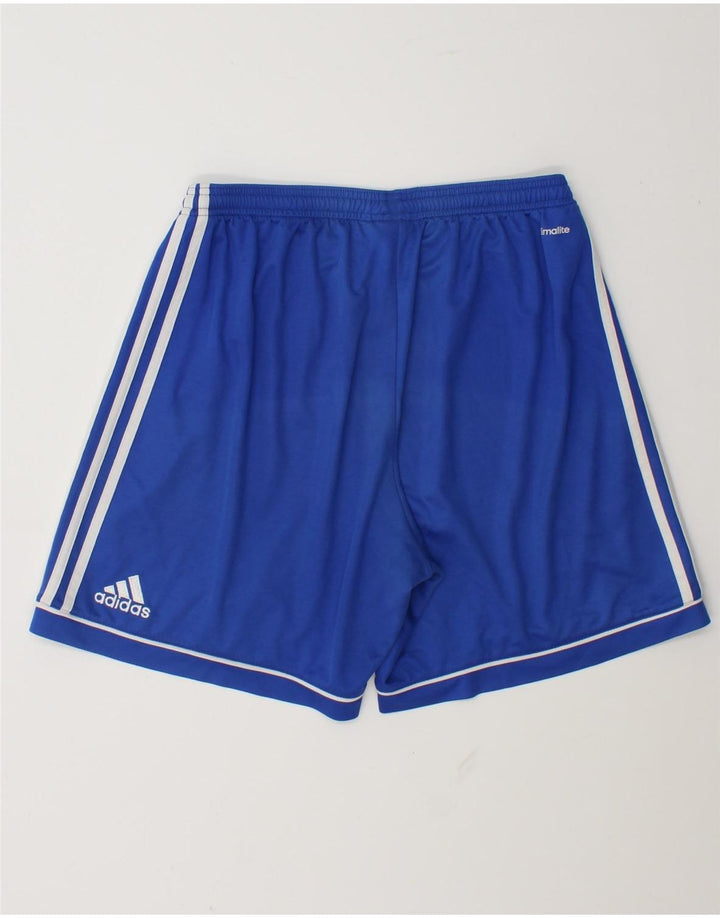 Adidas muške sportske kratke hlače Climalite veliki plavi poliester