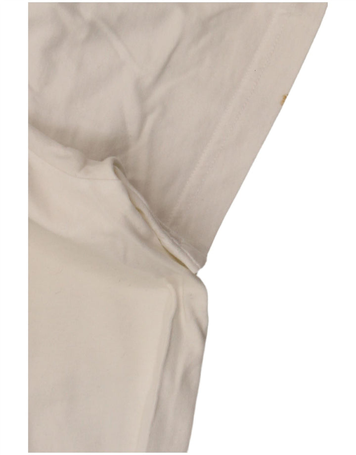 REEBOK Muška majica kratkih rukava s grafičkim motivima, veliki bijeli pamuk