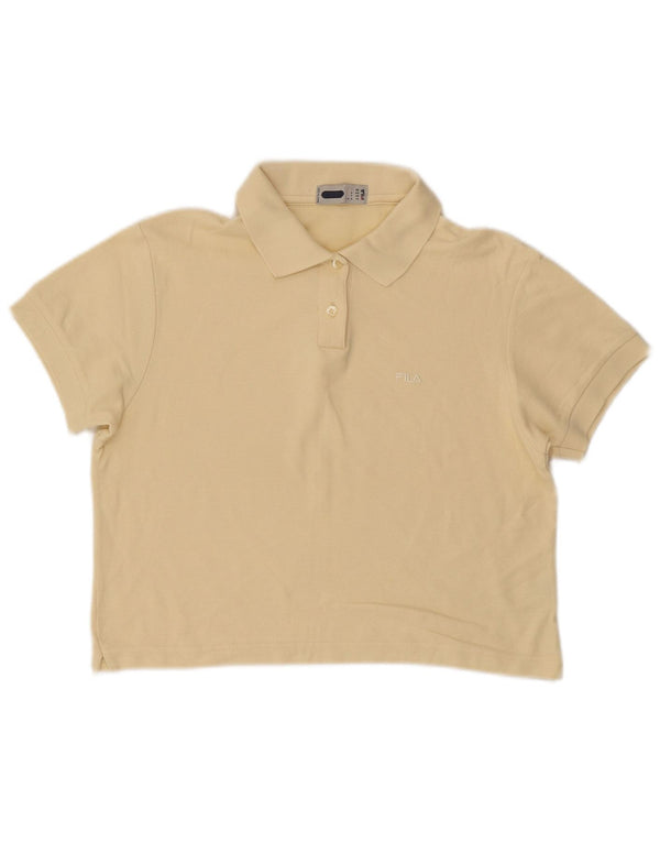 FILA ženska kratki polo majica IT 50 XL žuta