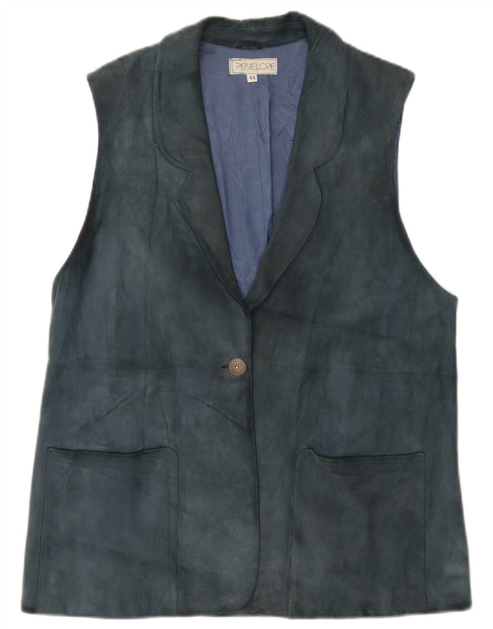 PENELOPE Ženska jakna od brušene kože IT 44 Srednje plava