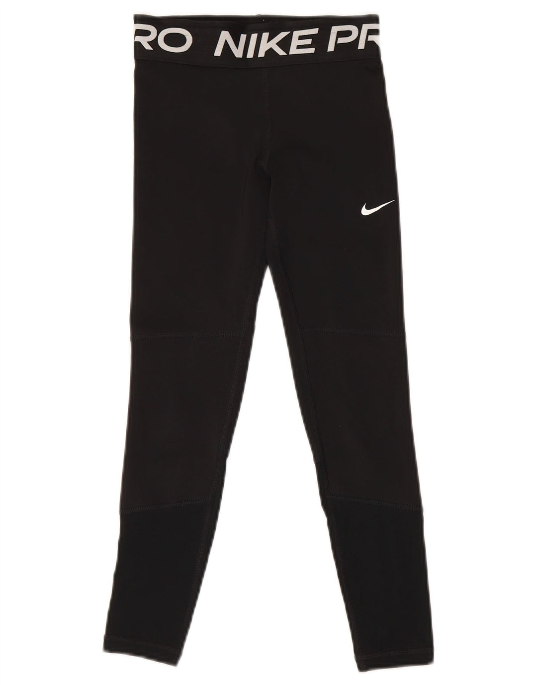 Nike Girls Dri Fit Graphic Leggings 9-10 Years Male crne poliesterske